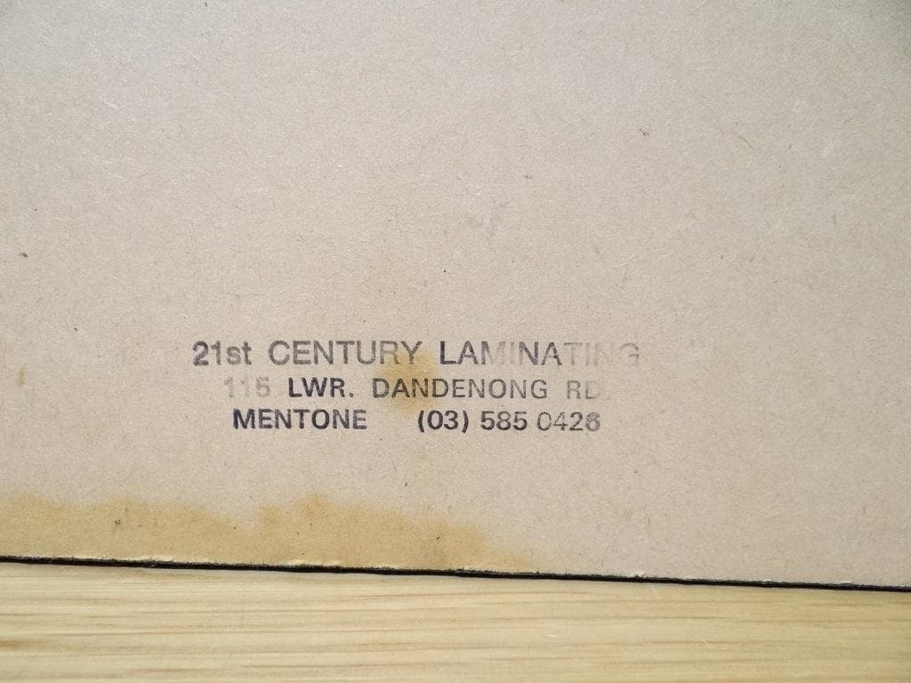 希少 ビンテージ ビミッシュ・ムスタファオーストラリア メルボルン 当時物