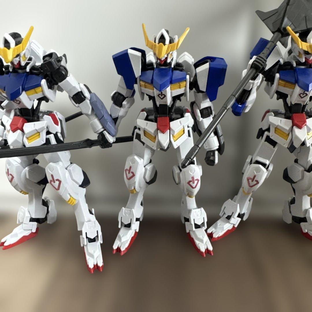 HGガンダムバルバトス第1形態〜第6形態7体完成品セット