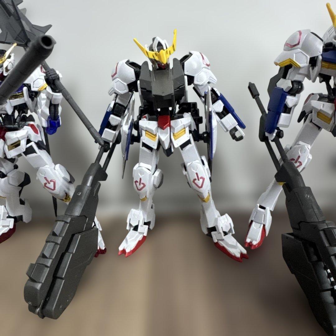 HGガンダムバルバトス第1形態〜第6形態7体完成品セット