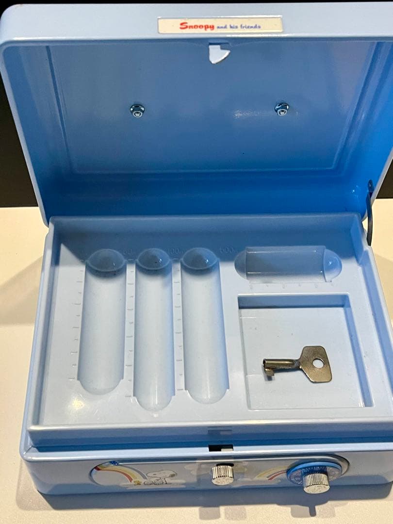 SNOOPY スヌーピー 手提げ金庫 キャッシュボックス サンリオ レトロ レア