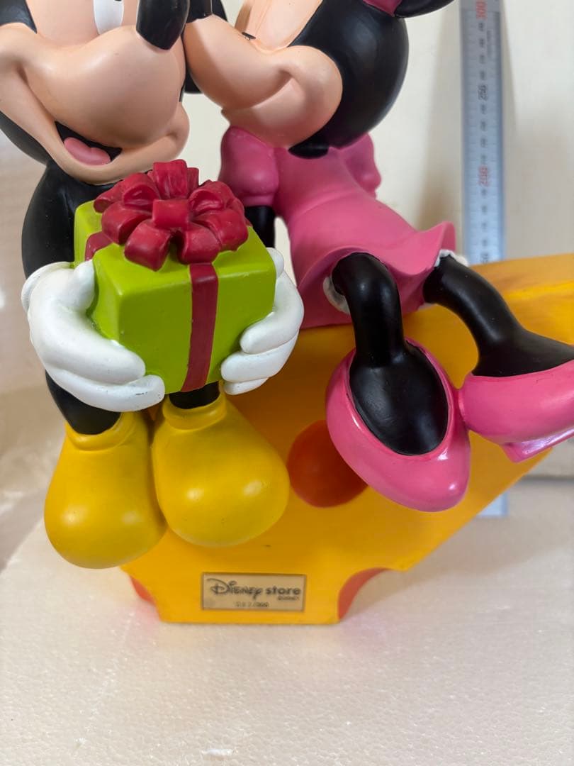 ディズニー　ミッキー ミニー　置物　フィギュア　特大　限定300