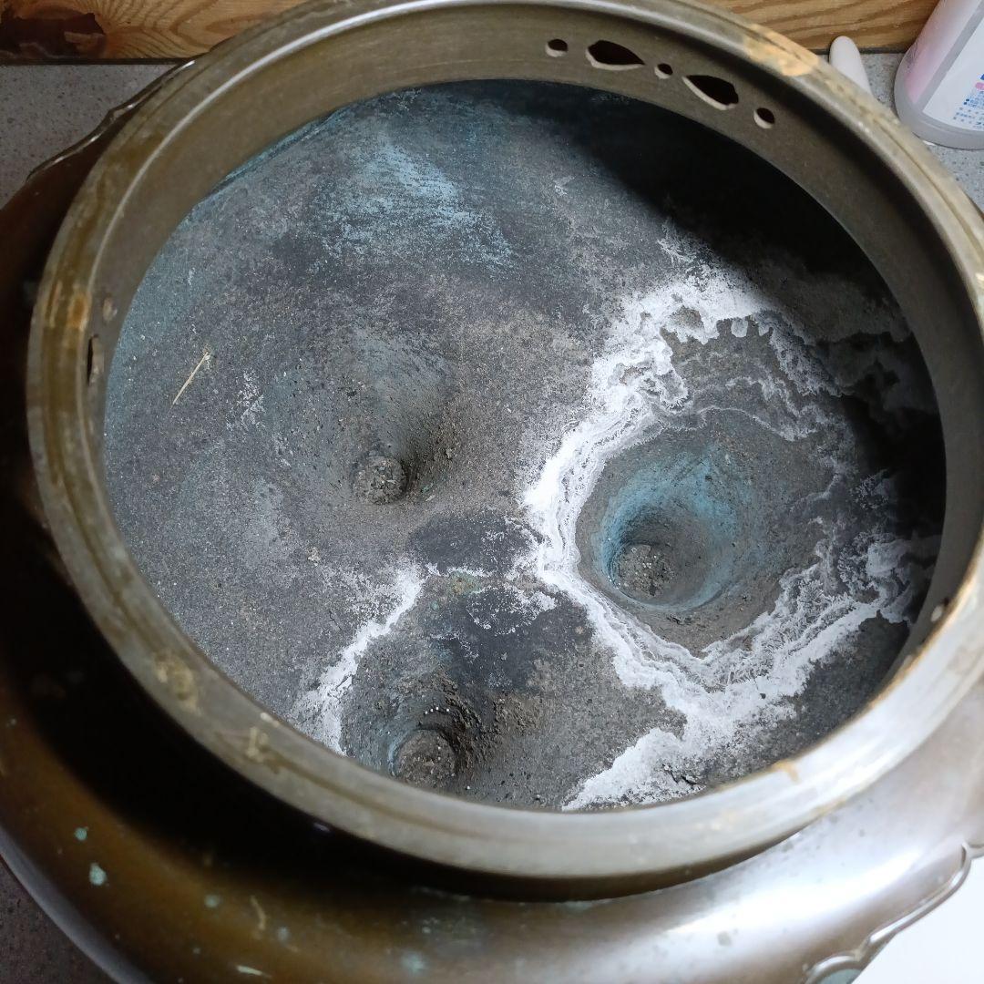 佐藤清光 般若宗勘 朝鮮風炉釜 茶釜 唐銅