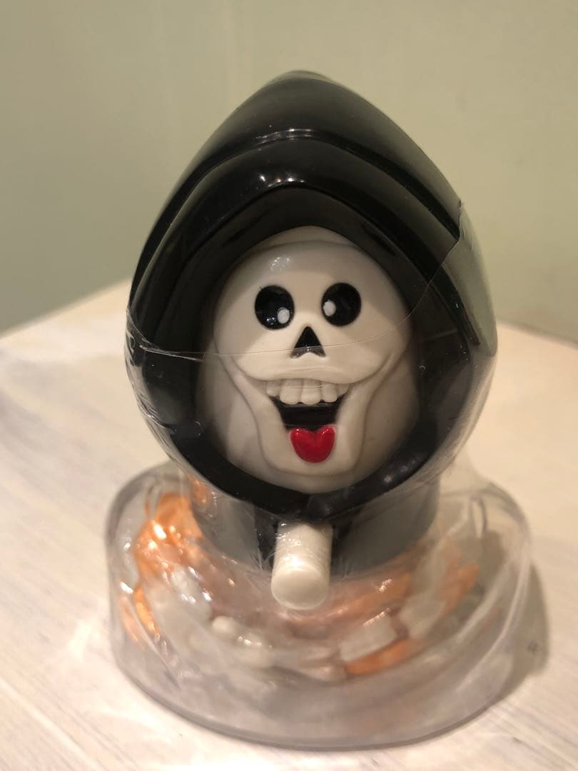 ビンテージ　スカル　髑髏　骸骨　死神　grim reaper ハロウィン　レトロ