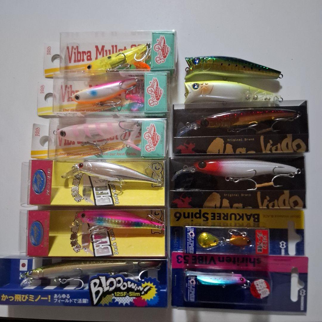 シーバス　まとめ売り　ブローウィン、ガボッツなど