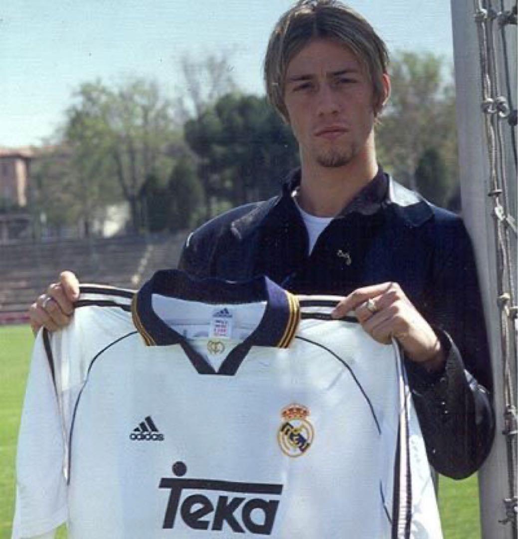 正規品99/00 レアルマドリー　復刻　グティ　US規格:Mサイズ