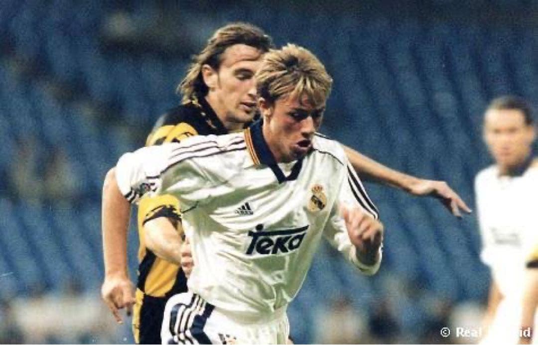 正規品99/00 レアルマドリー　復刻　グティ　US規格:Mサイズ