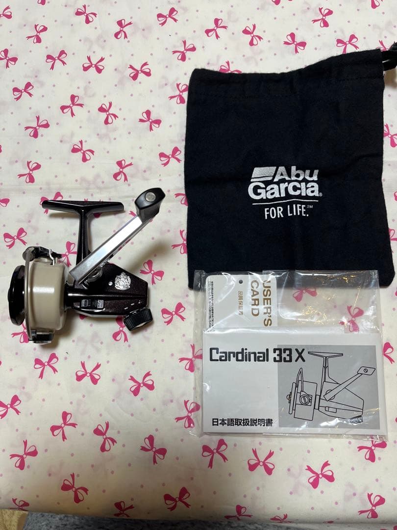 新品未使用ABU Cardinal 33Xスピニングリール