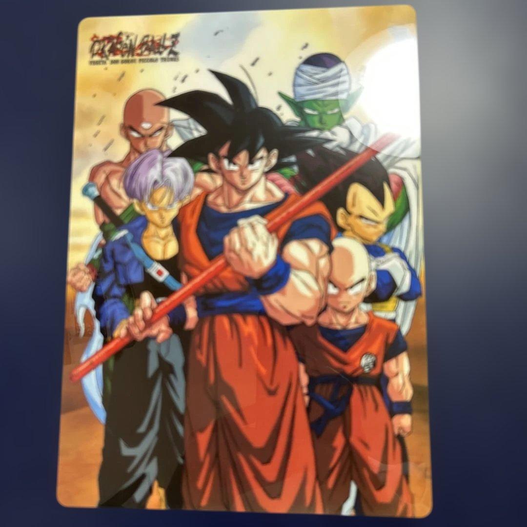 ドラゴンボールZ レトロ　下敷き　希少レア　ビンテージ　未使用品4品　6枚セット
