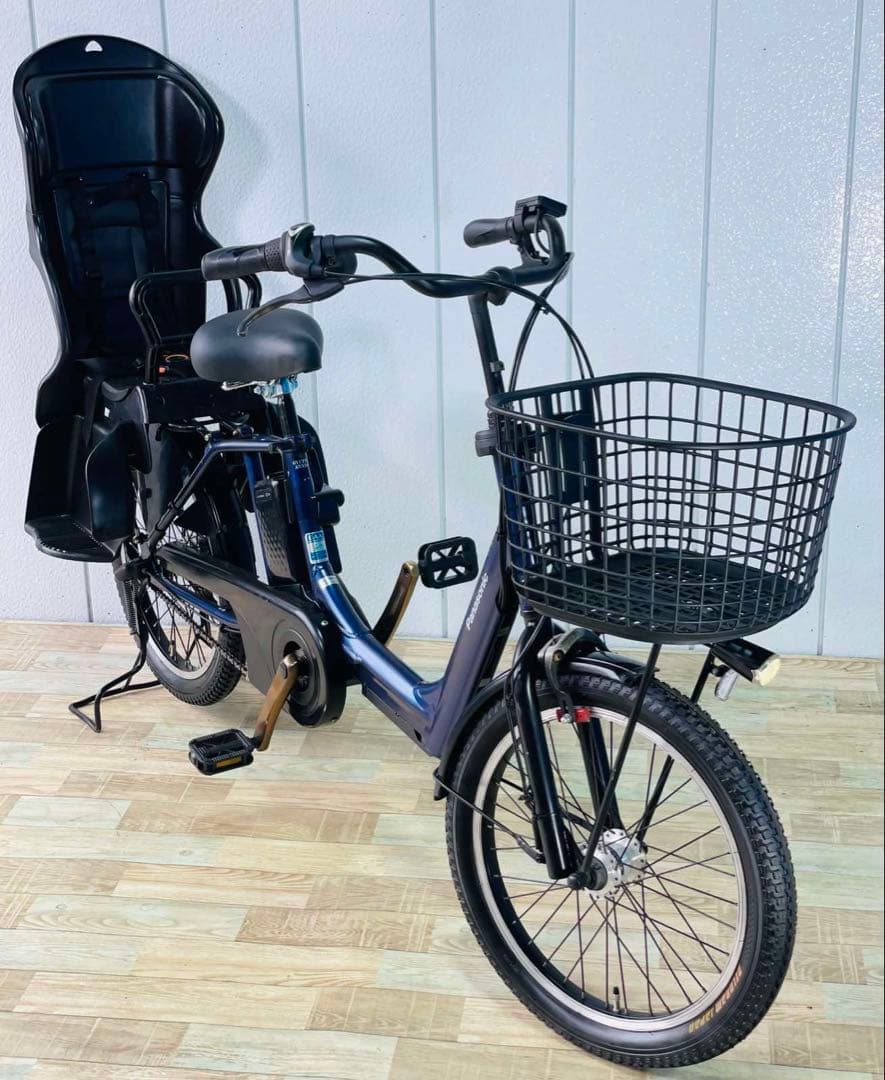 2474パナソニック12アンペア　子供乗せ　電動アシスト自転車