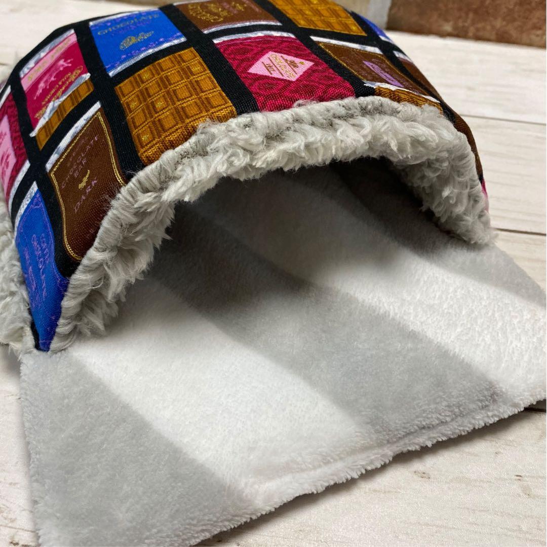 ハリネズミ寝袋　チョコレートお布団