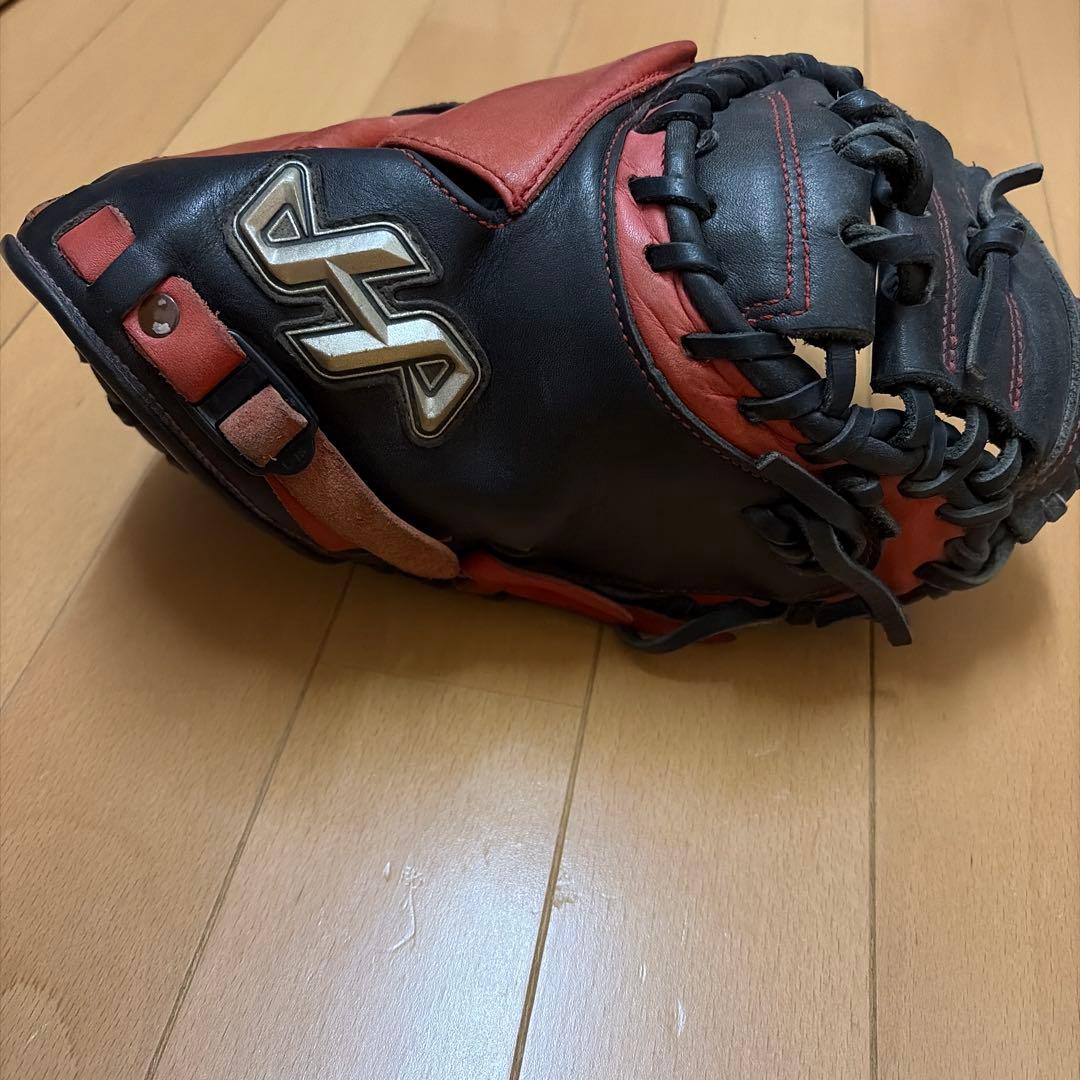 ハタケヤマ少年軟式用キャッチャーミット展示会限定右投用