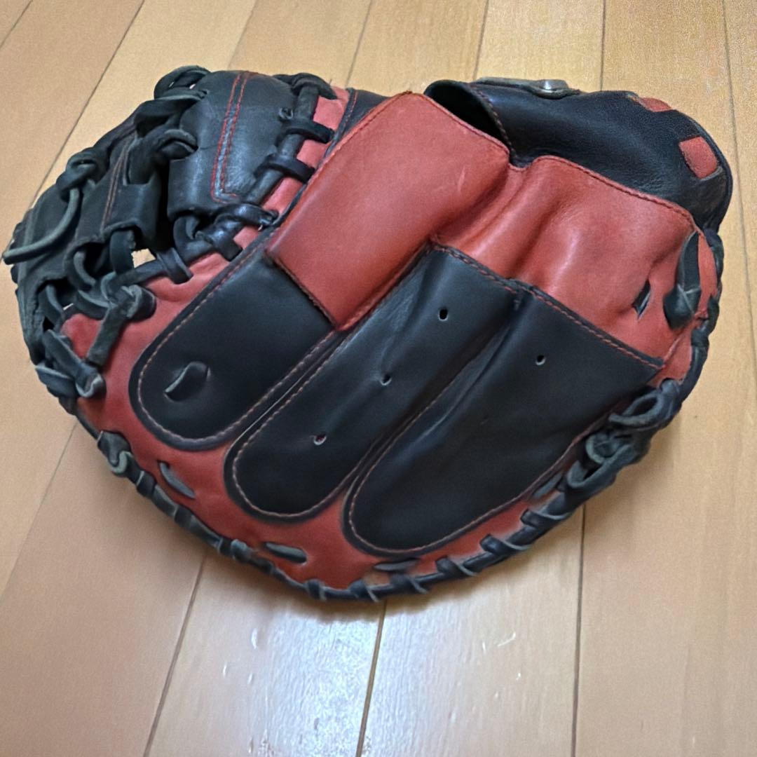 ハタケヤマ少年軟式用キャッチャーミット展示会限定右投用