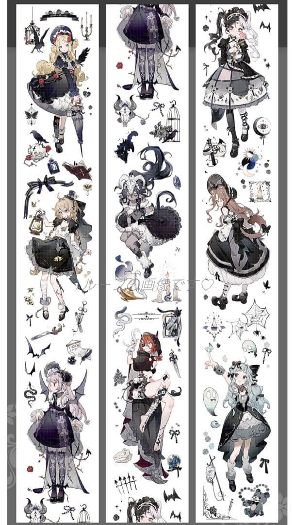 J770＃圣灵复苏(贝壳光)shine切り売り海外人物マステ女の子