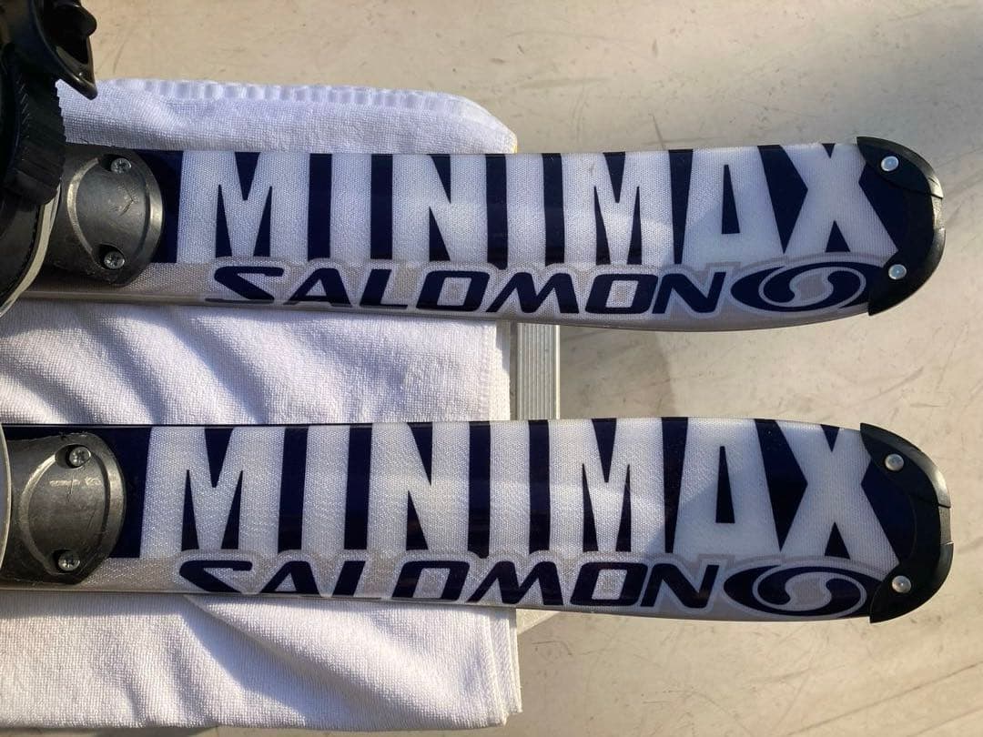 【希少】ショートスキー　スノーボードブーツ用SALOMON MINIMAX 黒