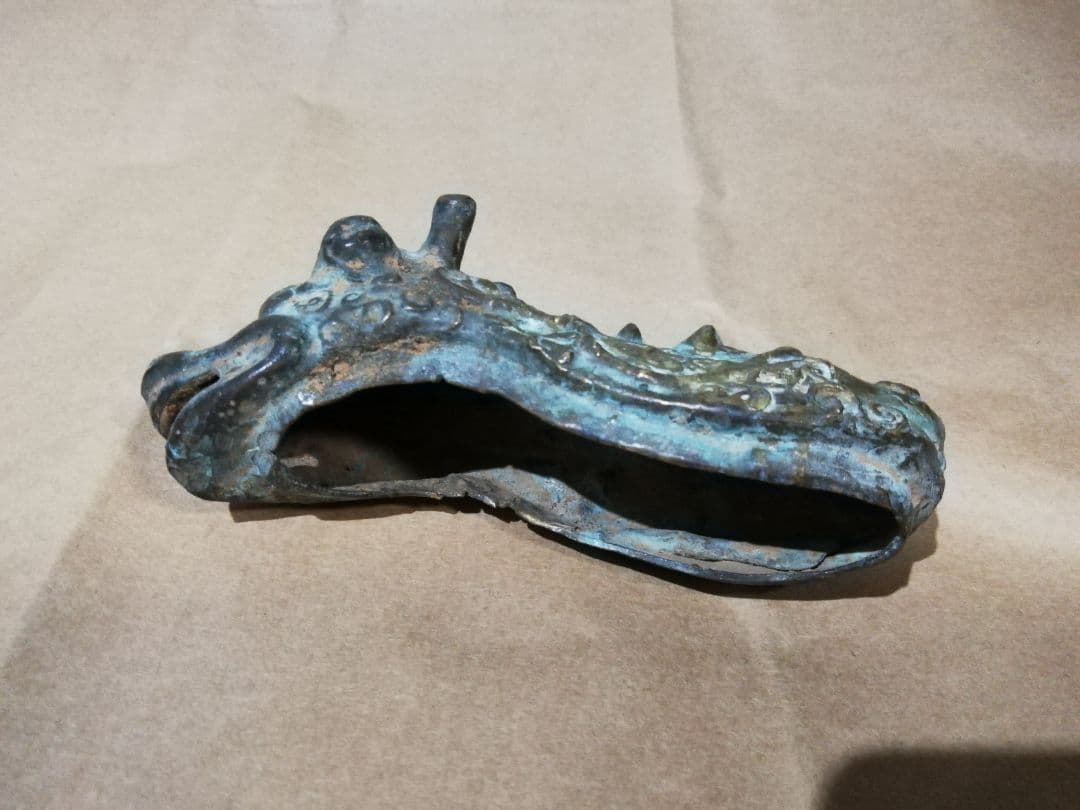 古代中国青銅器　食人虎箇　S２２ー２