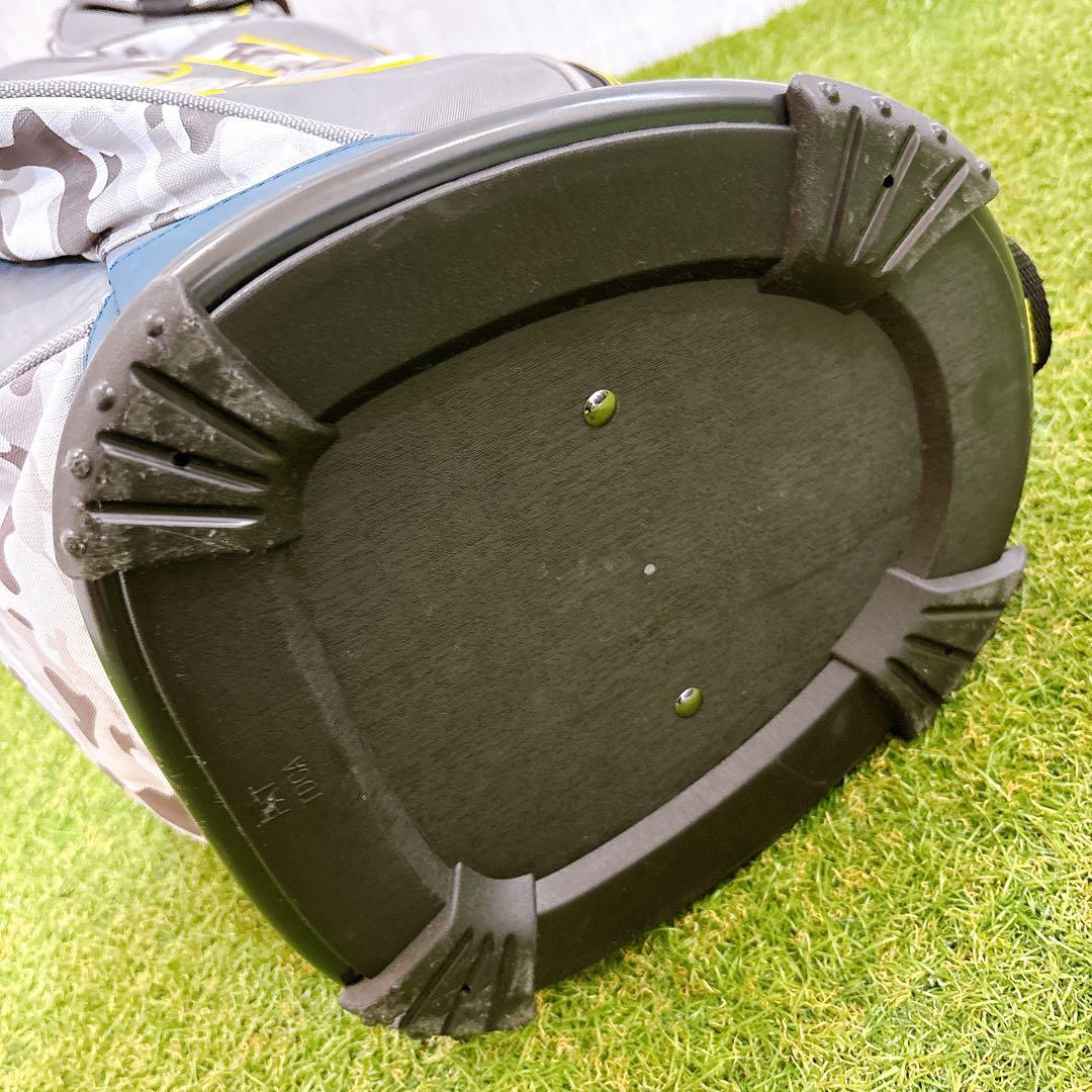 ROSASEN ロサーセン キャディバッグ ゴルフバッグ ポーチ付き カモフラ