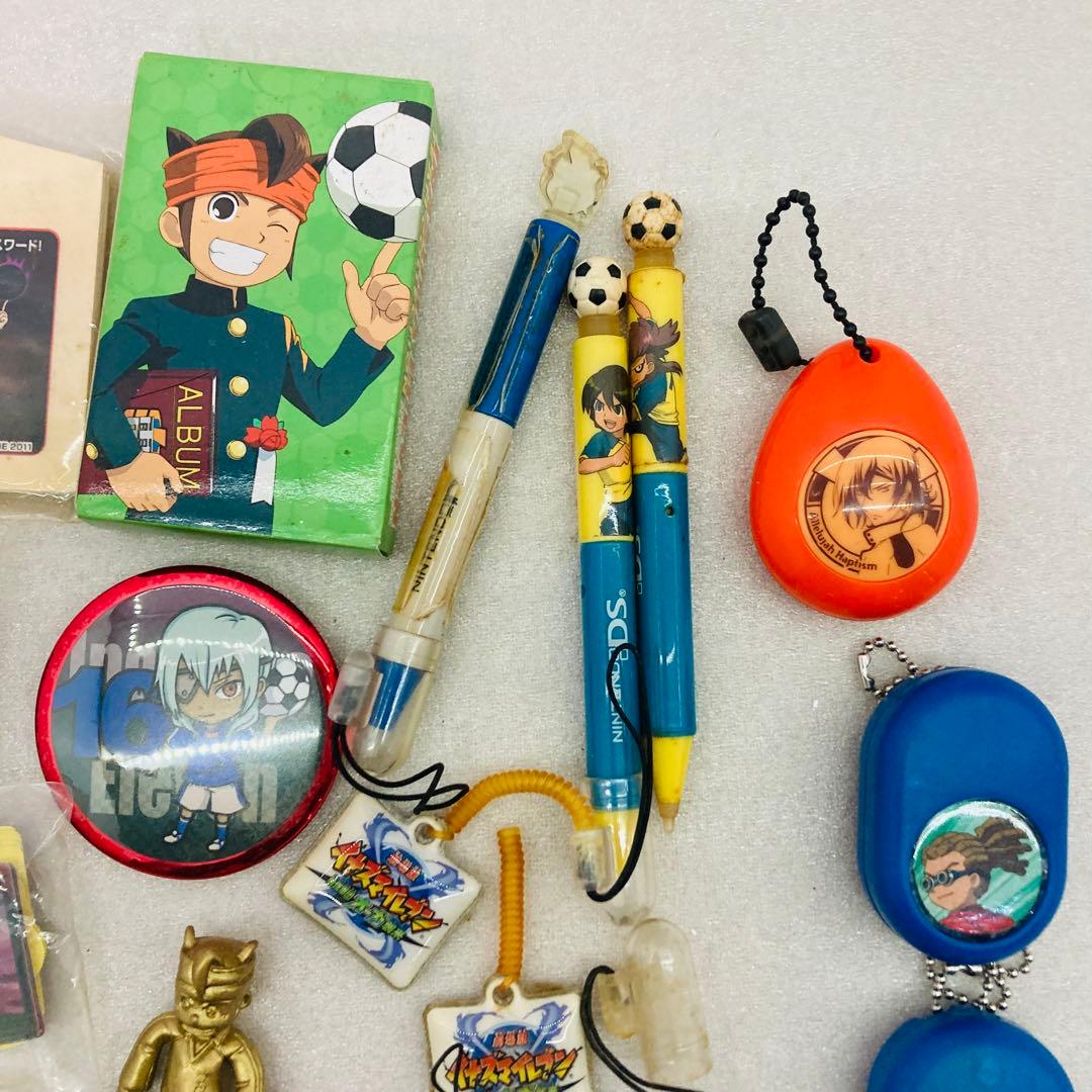【大量まとめ★未使用品あり】イナズマイレブン キーホルダー ステッカー グッズ