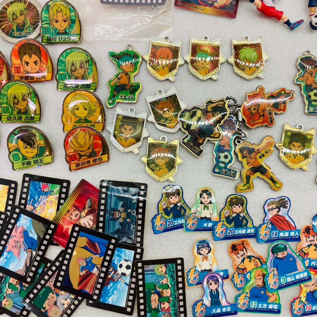 【大量まとめ★未使用品あり】イナズマイレブン キーホルダー ステッカー グッズ