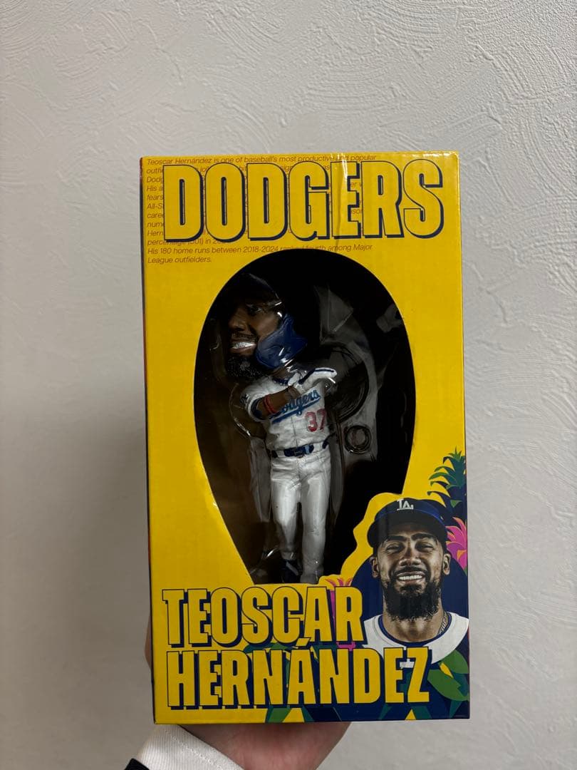 テオスカー・ヘルナンデス ボブルヘッドフィギュア