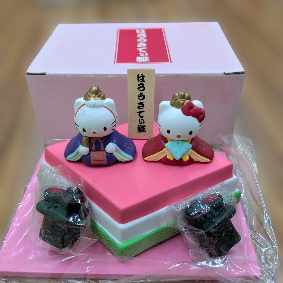 激レア！【キティ&ダニエル】ハローキティミニ　雛人形　吉徳　レトロ