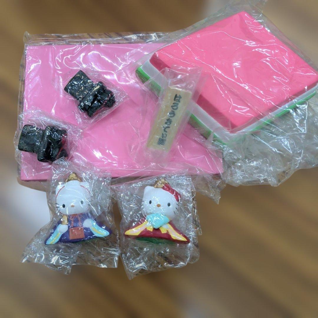 激レア！【キティ&ダニエル】ハローキティミニ　雛人形　吉徳　レトロ