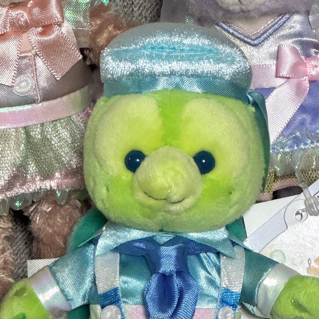 東京ディズニーシー　カラフルハピネス　ぬいぐるみバッジ　7体