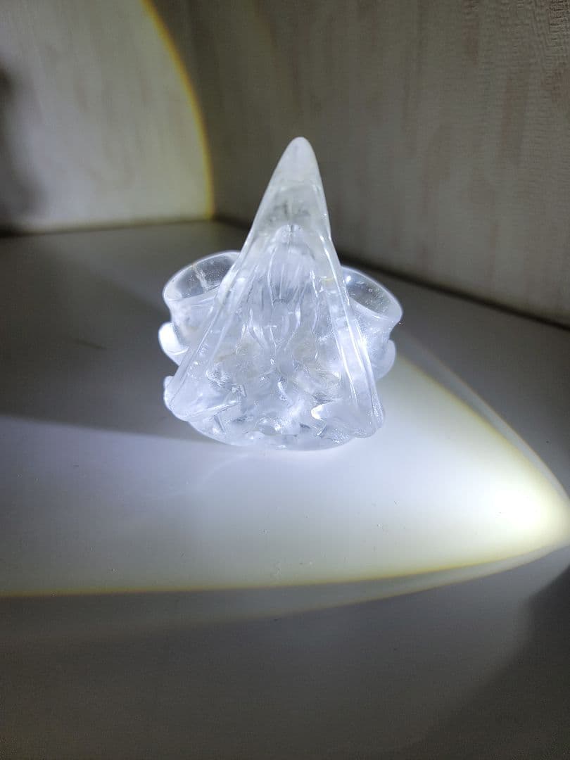 水晶フクロウスカル