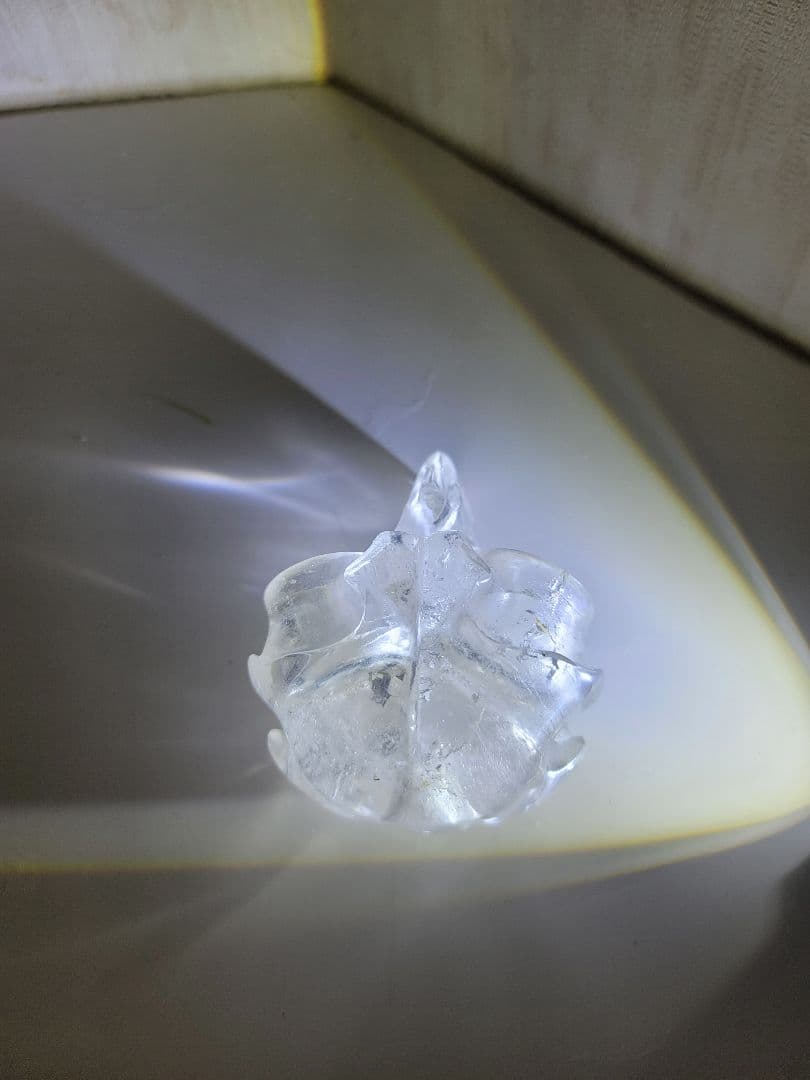 水晶フクロウスカル