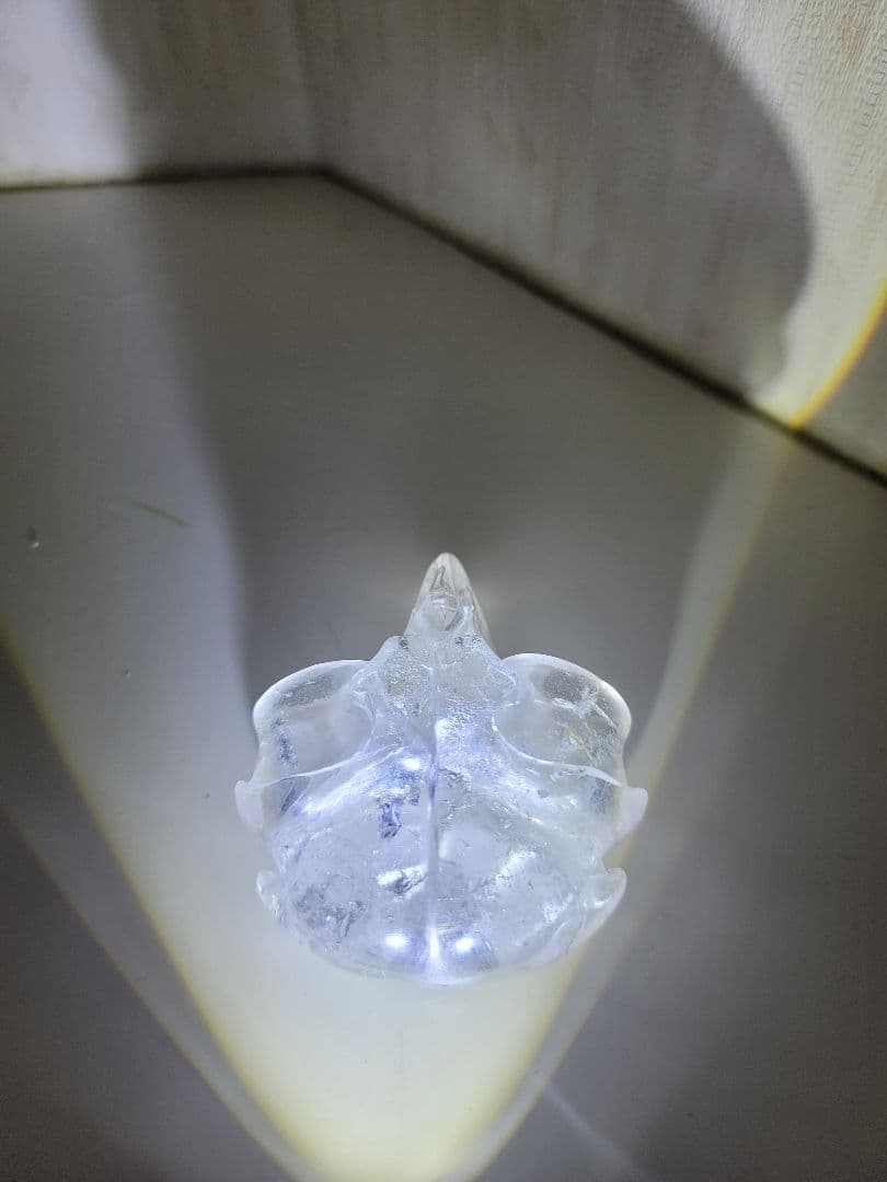 水晶フクロウスカル