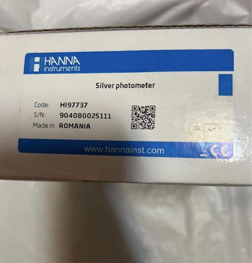 ポータブル銀測定器（淡水用）／HI 97737