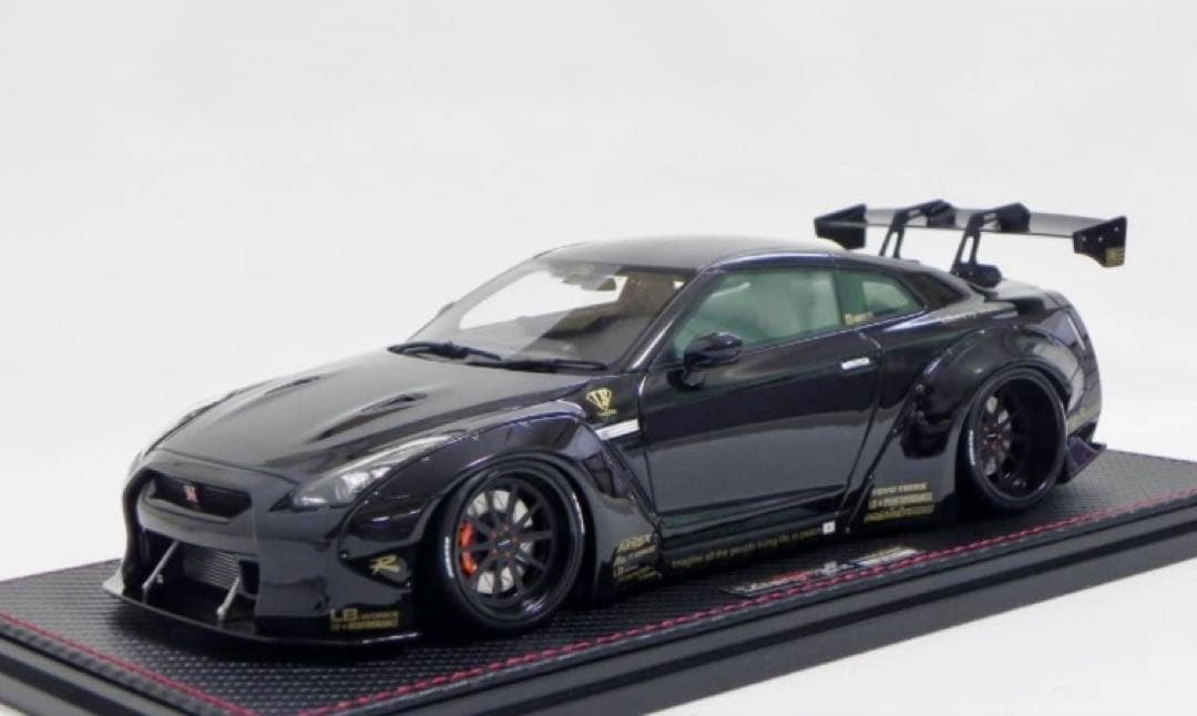 IG 0694 1/18 LB-WORKS GT-R35Black WEB限定