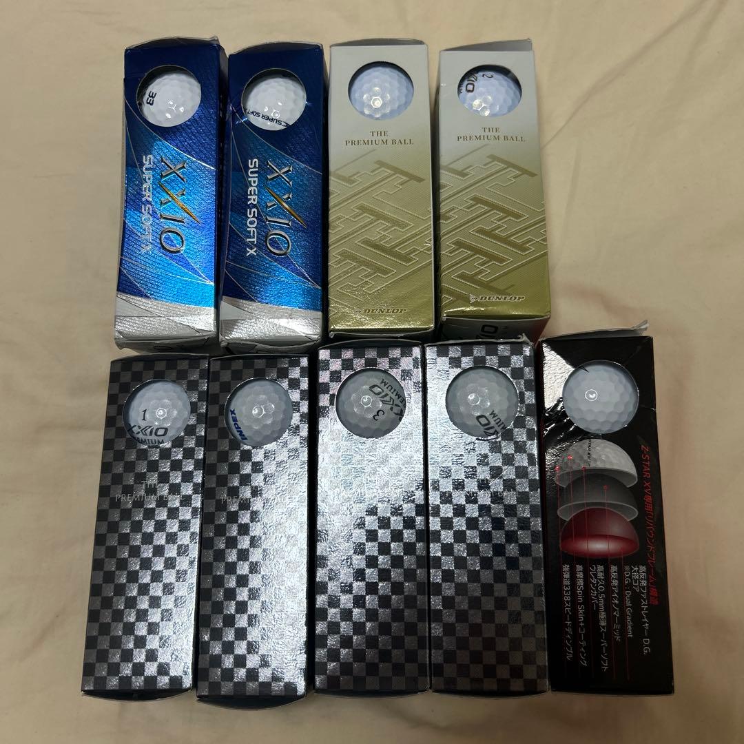 XXIO ゼクシオ　ゴルフボール　新品　27個
