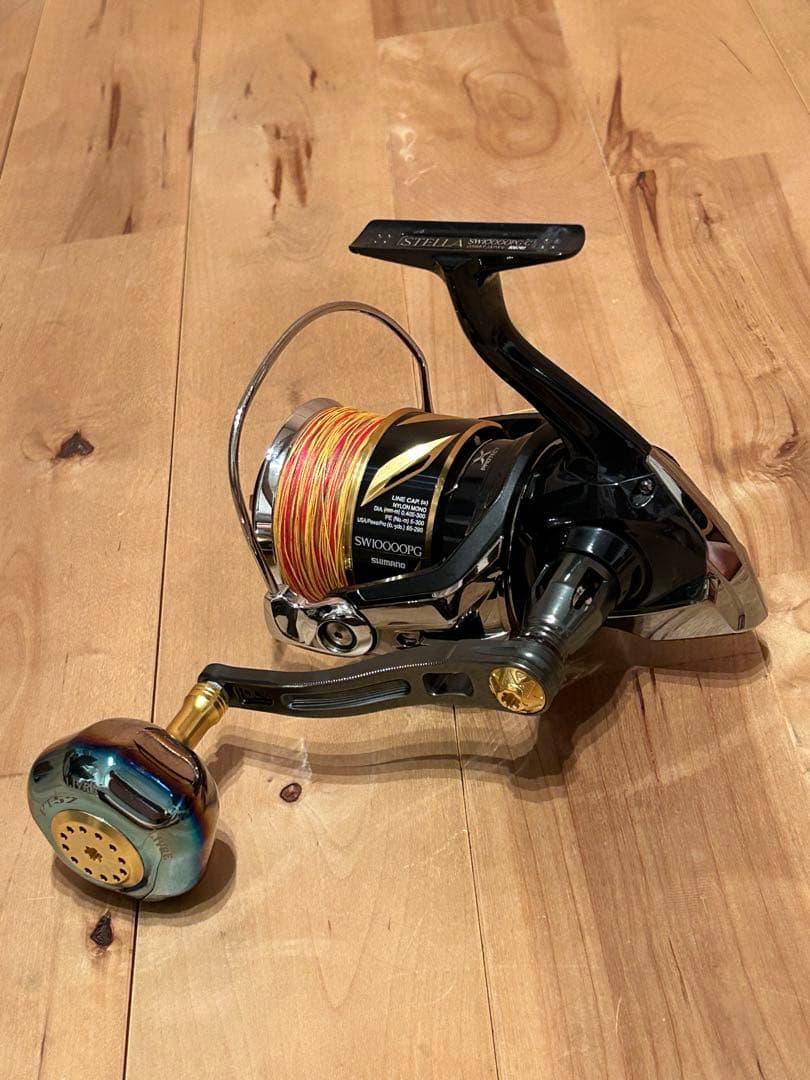 シマノ 19ステラSW 10000PG ＆ リブレ Power 88 ハンドル