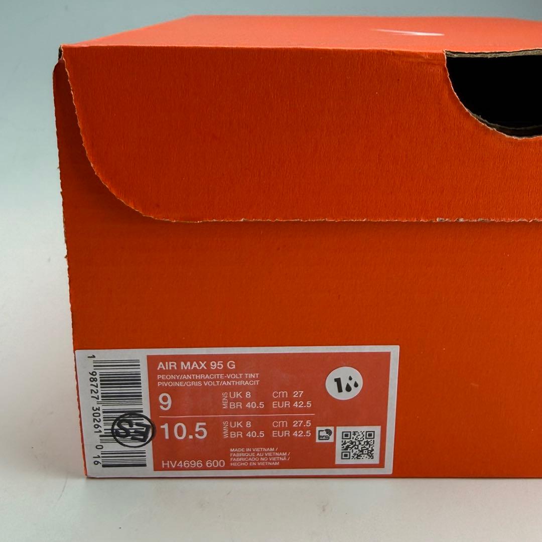 27cm ナイキ エアマックス95 ゴルフ \"ピオニー/ボルトティント”