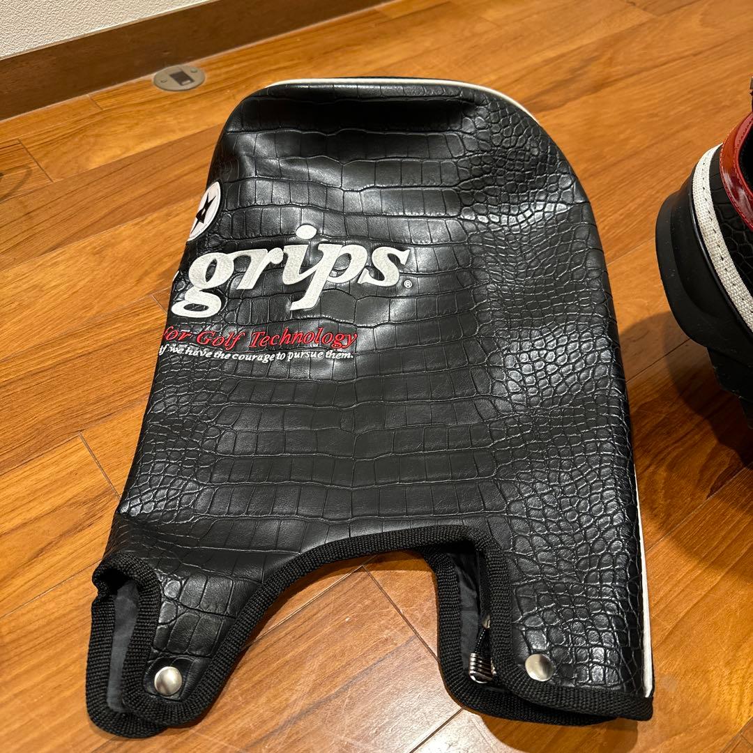 エリートグリップ　限定クロコキャディバック