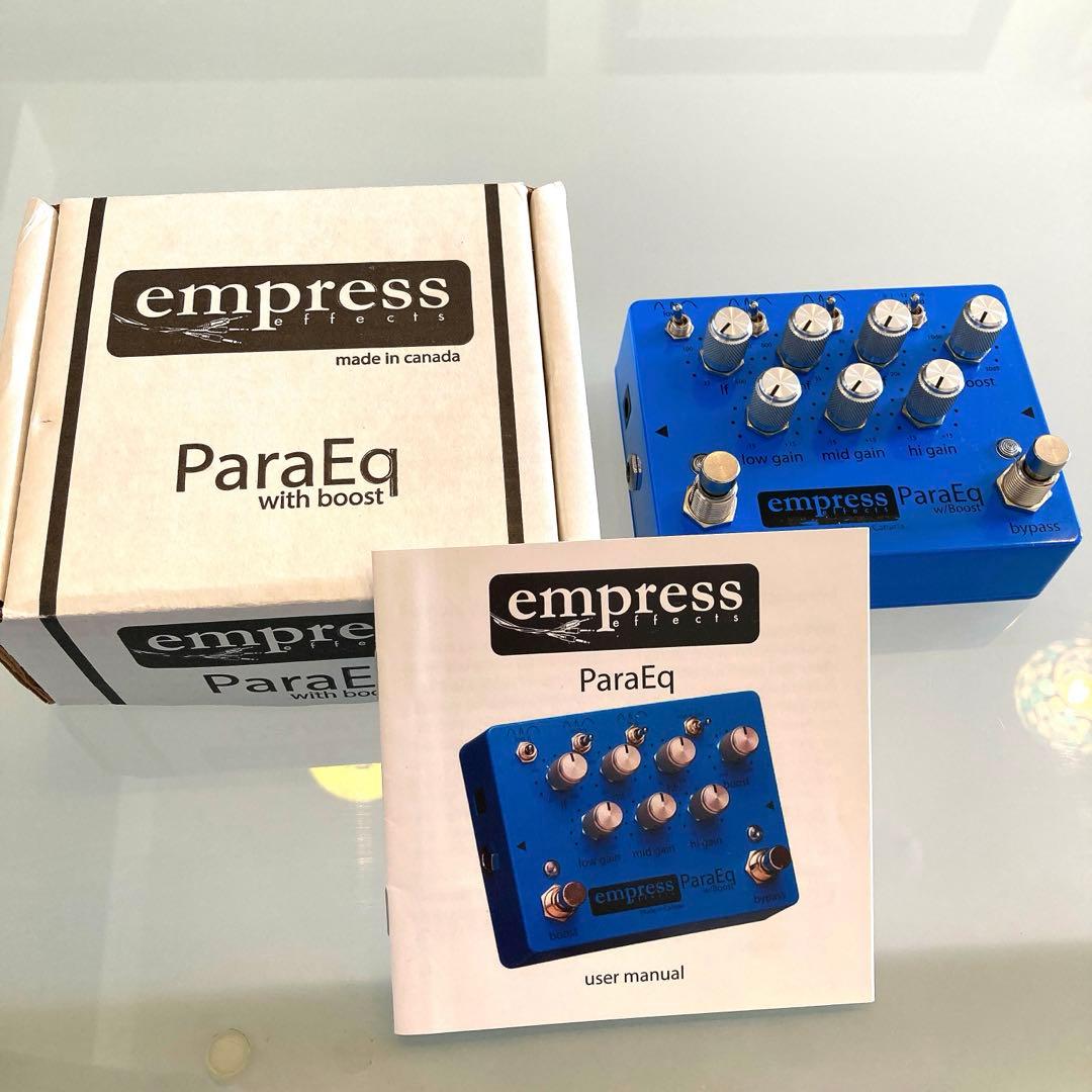 未使用 希少品 Empress ParaEq w/Boost ギターエフェクター
