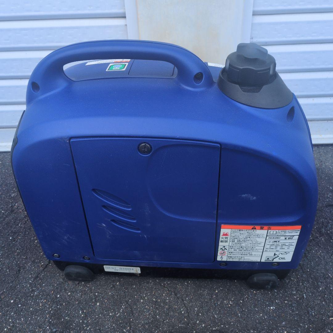 HIKOKI E9U 発電機　ハイコーキ　中古美品　アワー約2h