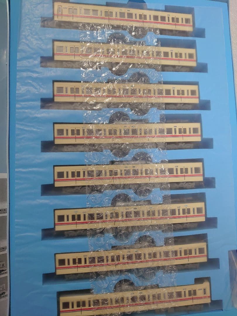 京王 6000系 8両 都営地下鉄線 乗入仕様 新塗装 カプラー密連＋扉色入仕上
