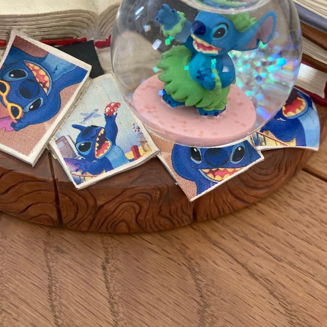 ☆レア☆ リロ＆スティッチ　スノードーム　ディズニーオークション限定500