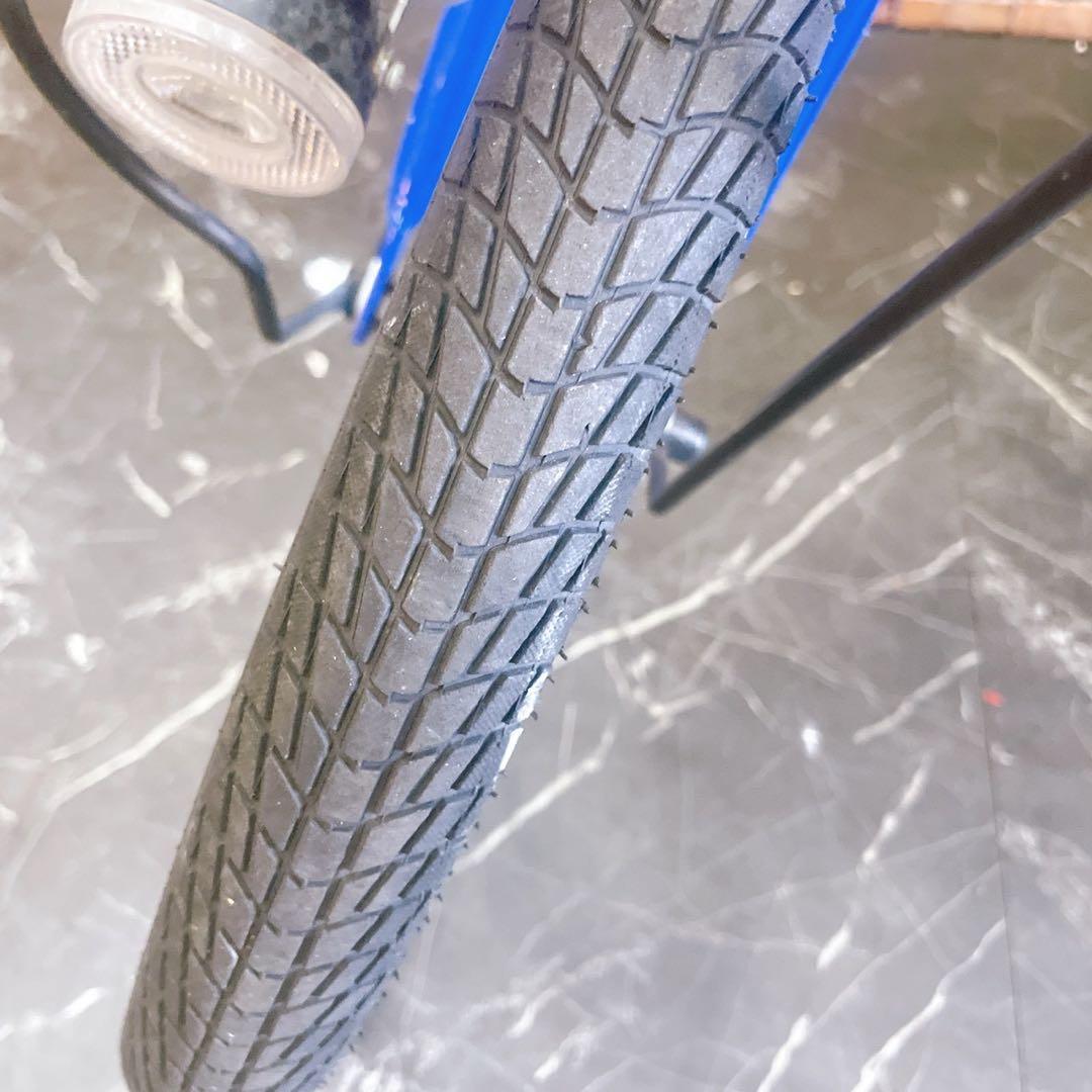 【10】子供用自転車 子供車 TWIN GATE ブルー 20インチ