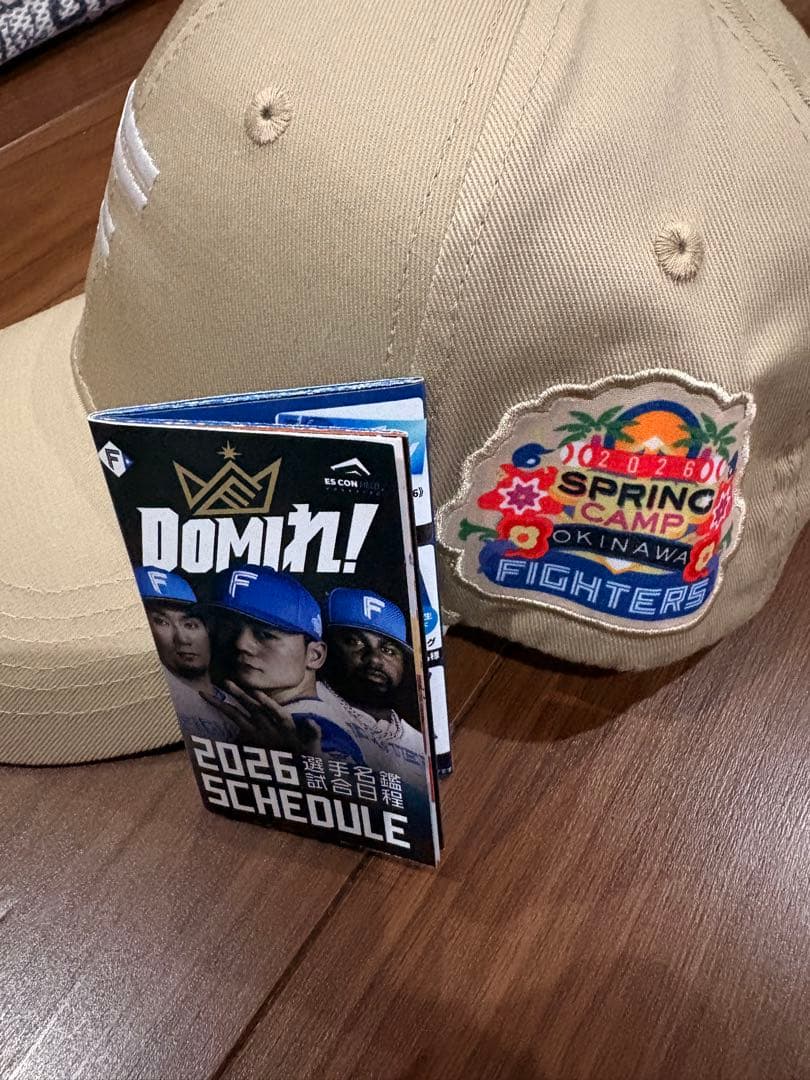 非売品★日本ハムファイターズ2026沖縄キャンプ★関係者限定　帽子キャップ未使用