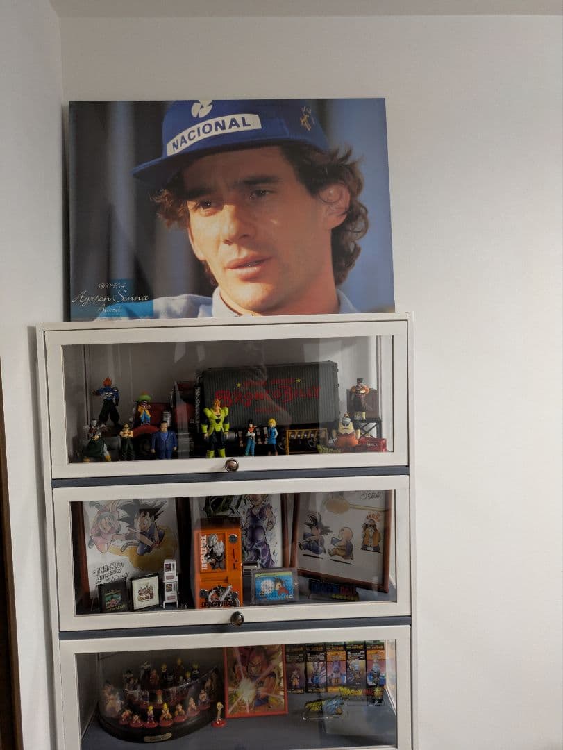 美品　アイルトン・セナ　ビックパネルポスター　ポスター　送料込