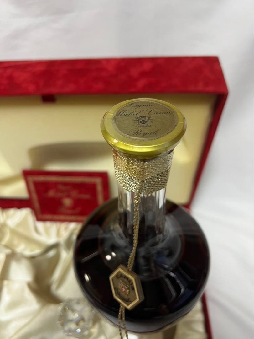 カミュ ミシェル　ロイヤル　バカラ クリスタル　替栓・冊子・化粧箱付き！未開封