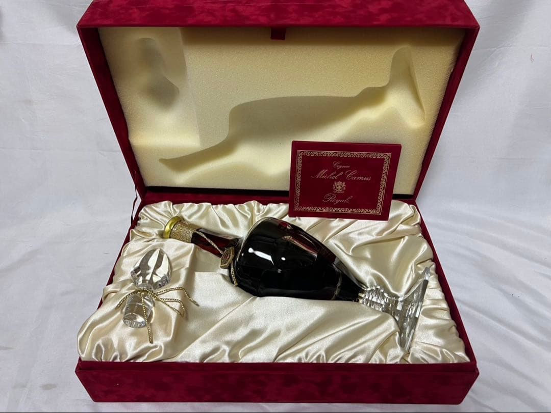 カミュ ミシェル　ロイヤル　バカラ クリスタル　替栓・冊子・化粧箱付き！未開封