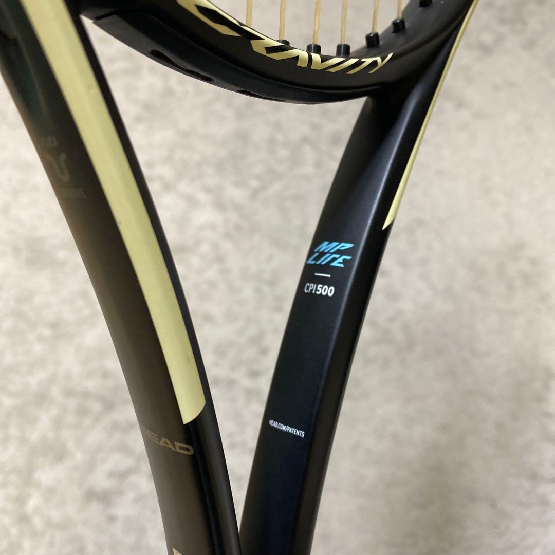 【2021モデル】HEAD ヘッドGRAVITY MP LITE G2 280g