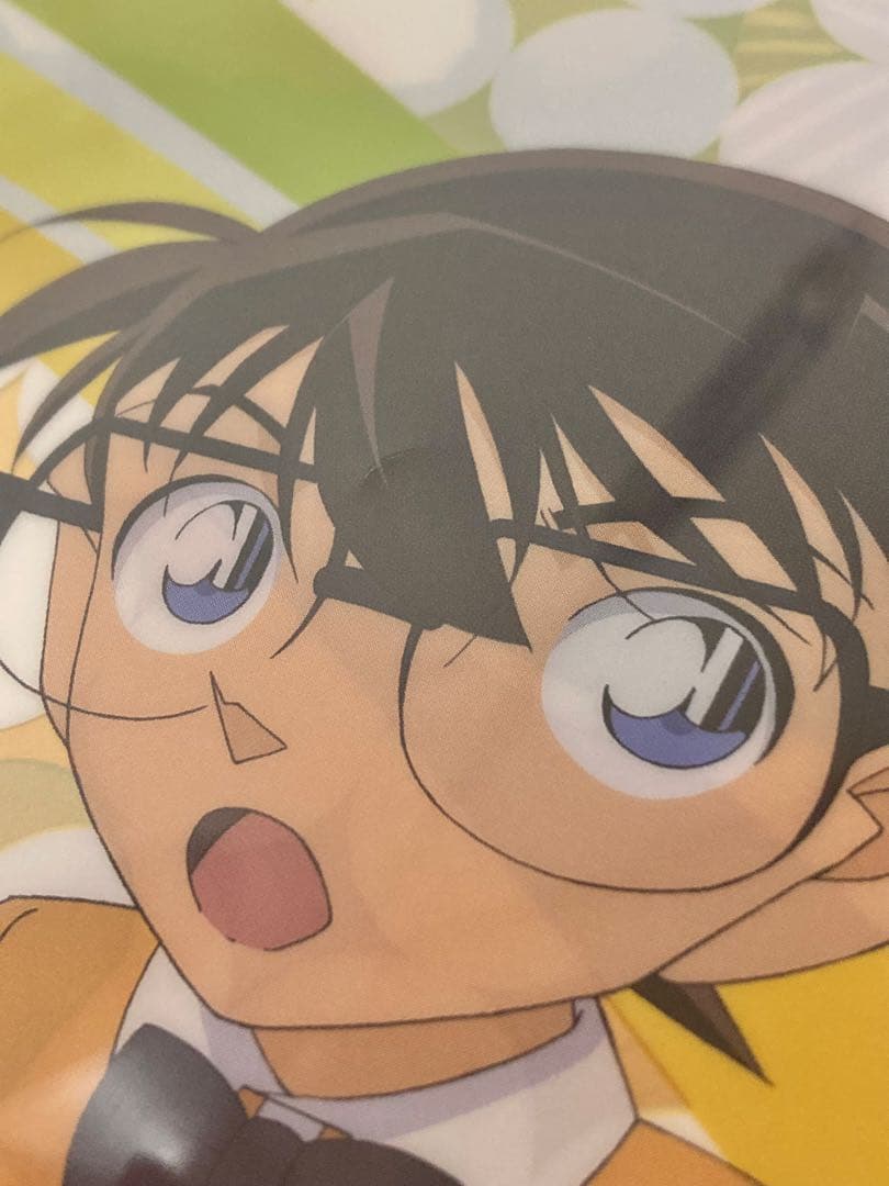 名探偵コナン　フルーツ柄　クリアファイル　アリス柄　下敷き　当時物　レア　稀少