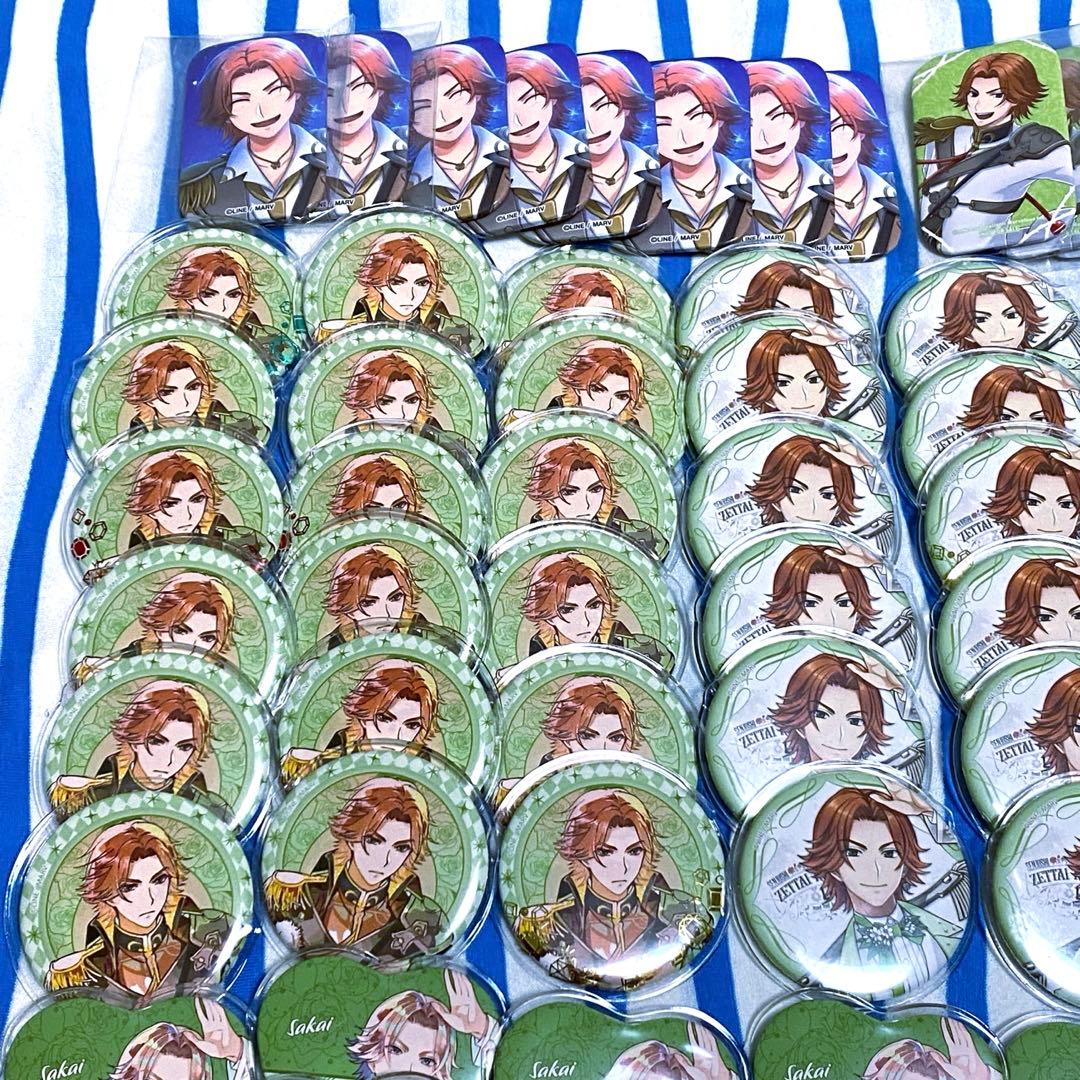 大量★千銃士:Rhodoknight『サカイ缶バッジ』１９４個セット まとめ売り