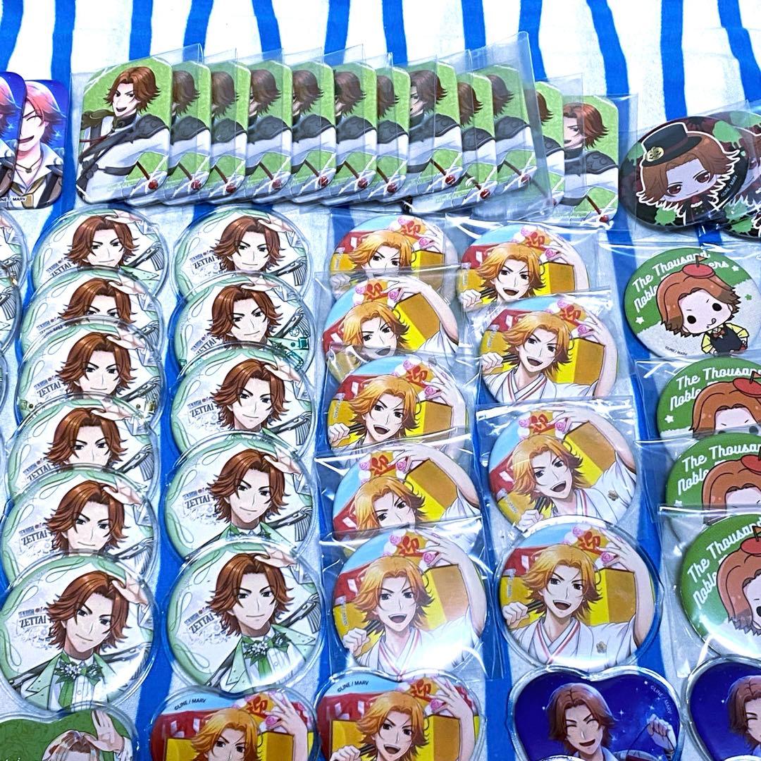 大量★千銃士:Rhodoknight『サカイ缶バッジ』１９４個セット まとめ売り