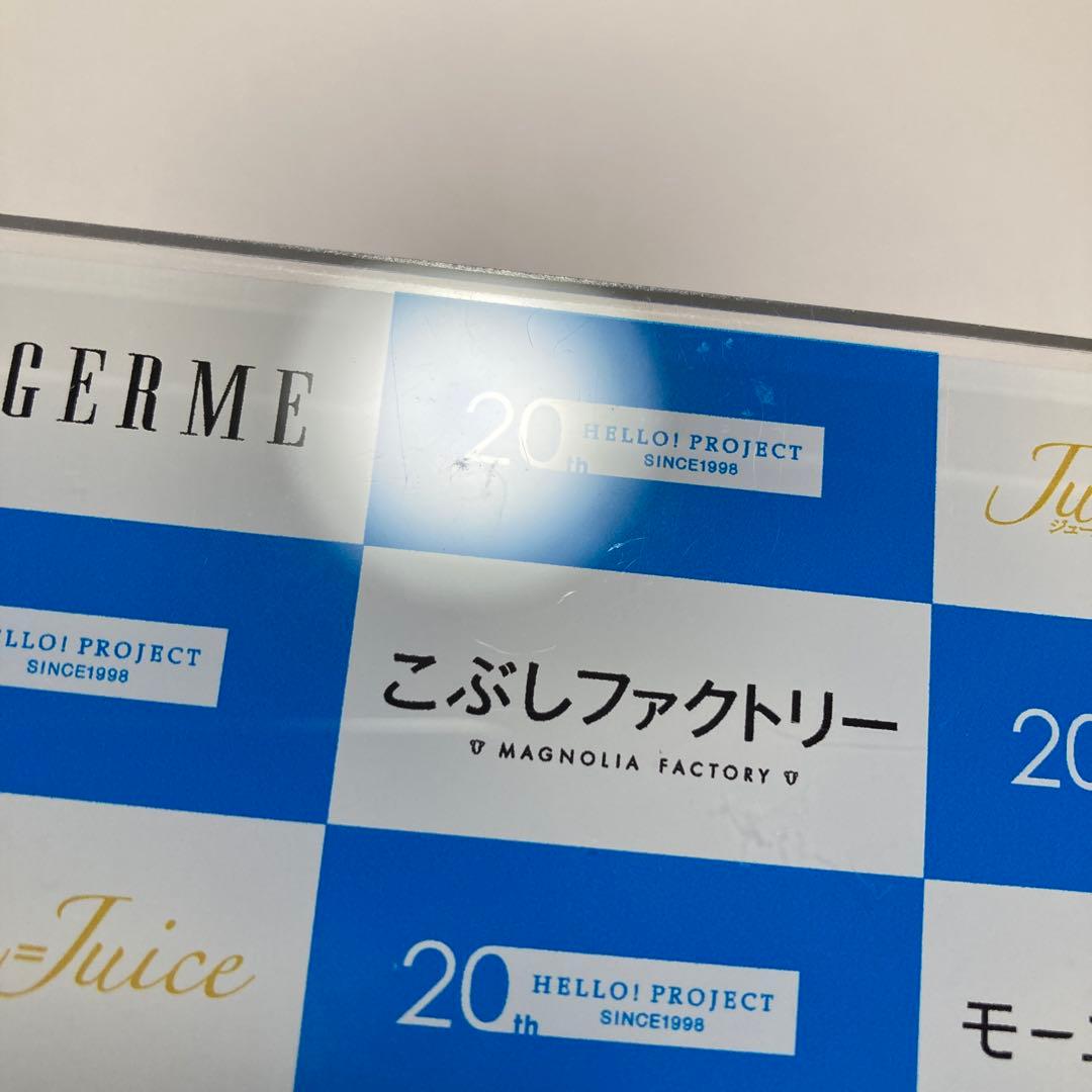 ハロプロ フィギュアスタンドキーホルダー背面ボード 台座 2018