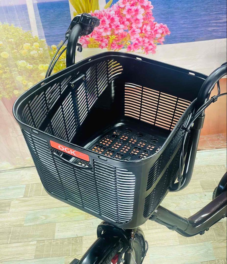 パナソニックギュット⭐️12AH！子供乗せ電動アシスト自転車Y3016